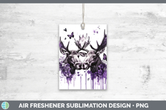 GorgeousAnimals Purple Drips Air Freshener design.