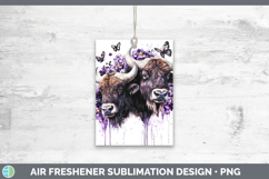 GorgeousAnimals Purple Drips Air Freshener design.