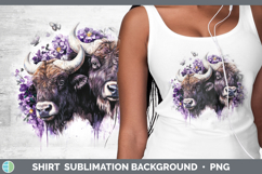 GorgeousAnimals Purple Drips Shirt design.