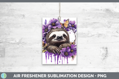 GorgeousAnimals Purple Drips Air Freshener design.