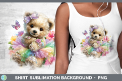 GorgeousAnimals Rainbow Summer Shirt design.