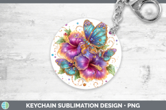GorgeousAnimals Rainbow Summer Keychain design.