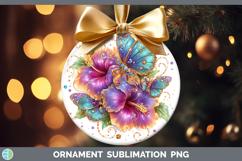 GorgeousAnimals Rainbow Summer Ornament design.