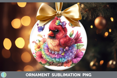 GorgeousAnimals Rainbow Summer Ornament design.