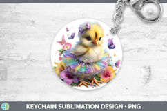 GorgeousAnimals Rainbow Summer Keychain design.