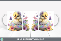 GorgeousAnimals Rainbow Summer Mug Wrap design.