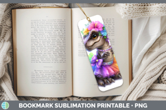 GorgeousAnimals Rainbow Summer Bookmark design.