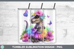 GorgeousAnimals Rainbow Summer Tumbler design.
