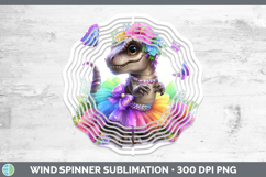 GorgeousAnimals Rainbow Summer Wind Spinner design.