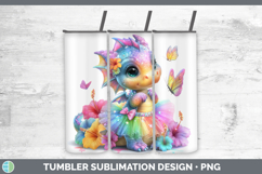 GorgeousAnimals Rainbow Summer Tumbler design.