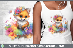 GorgeousAnimals Rainbow Summer Shirt design.