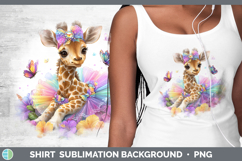 GorgeousAnimals Rainbow Summer Shirt design.