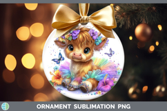 GorgeousAnimals Rainbow Summer Ornament design.