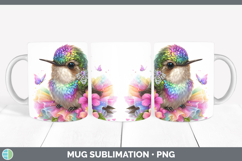 GorgeousAnimals Rainbow Summer Mug Wrap design.