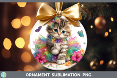 GorgeousAnimals Rainbow Summer Ornament design.
