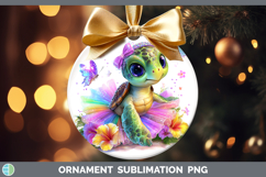 GorgeousAnimals Rainbow Summer Ornament design.