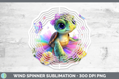 GorgeousAnimals Rainbow Summer Wind Spinner design.