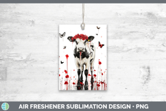 GorgeousAnimals Red Drips Air Freshener design.