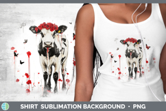 GorgeousAnimals Red Drips Shirt design.