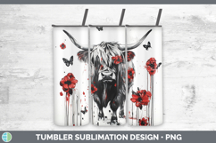 GorgeousAnimals Red Drips Tumbler design.