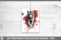 GorgeousAnimals Red Drips Air Freshener design.
