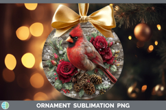 GorgeousAnimals Rustic Christmas Ornament design.
