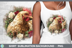 GorgeousAnimals Rustic Christmas Shirt design.