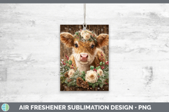 GorgeousAnimals Rustic Christmas Air Freshener design.