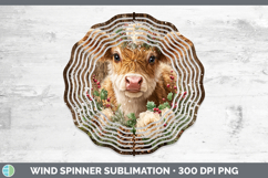 GorgeousAnimals Rustic Christmas Wind Spinner design.