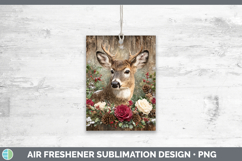 GorgeousAnimals Rustic Christmas Air Freshener design.