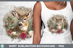 GorgeousAnimals Rustic Christmas Shirt design.