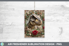 GorgeousAnimals Rustic Christmas Air Freshener design.
