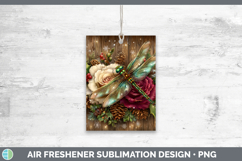 GorgeousAnimals Rustic Christmas Air Freshener design.