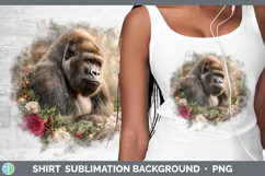 GorgeousAnimals Rustic Christmas Shirt design.