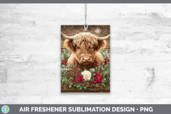 GorgeousAnimals Rustic Christmas Air Freshener design.