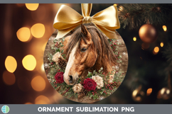 GorgeousAnimals Rustic Christmas Ornament design.
