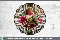 GorgeousAnimals Rustic Christmas Wind Spinner design.