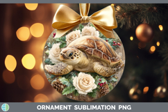 GorgeousAnimals Rustic Christmas Ornament design.