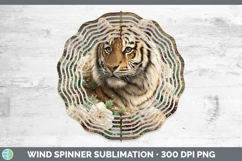 GorgeousAnimals Rustic Christmas Wind Spinner design.