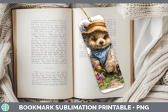 GorgeousAnimals Summer Bandana Bookmark design.