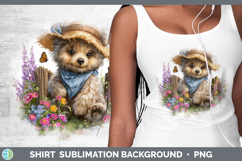 GorgeousAnimals Summer Bandana Shirt design.