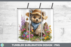 GorgeousAnimals Summer Bandana Tumbler design.