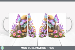 GorgeousAnimals Summer Bandana Mug Wrap design.