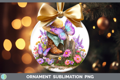 GorgeousAnimals Summer Bandana Ornament design.