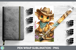GorgeousAnimals Summer Bandana Pen Wrap design.