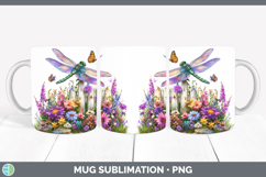 GorgeousAnimals Summer Bandana Mug Wrap design.