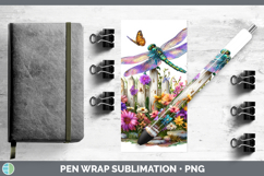 GorgeousAnimals Summer Bandana Pen Wrap design.