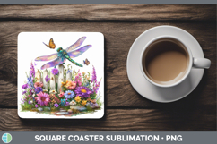 GorgeousAnimals Summer Bandana Square Coaster design.