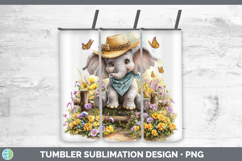 GorgeousAnimals Summer Bandana Tumbler design.