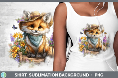 GorgeousAnimals Summer Bandana Shirt design.